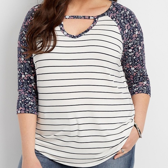 maurices baseball tee
